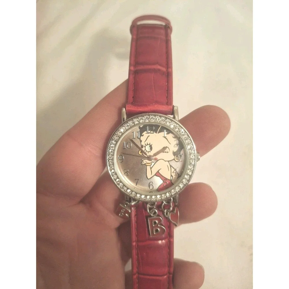 Vintage Betty Boop Lot Collectors Items Watch Tin Buckets Journal Diary Planner